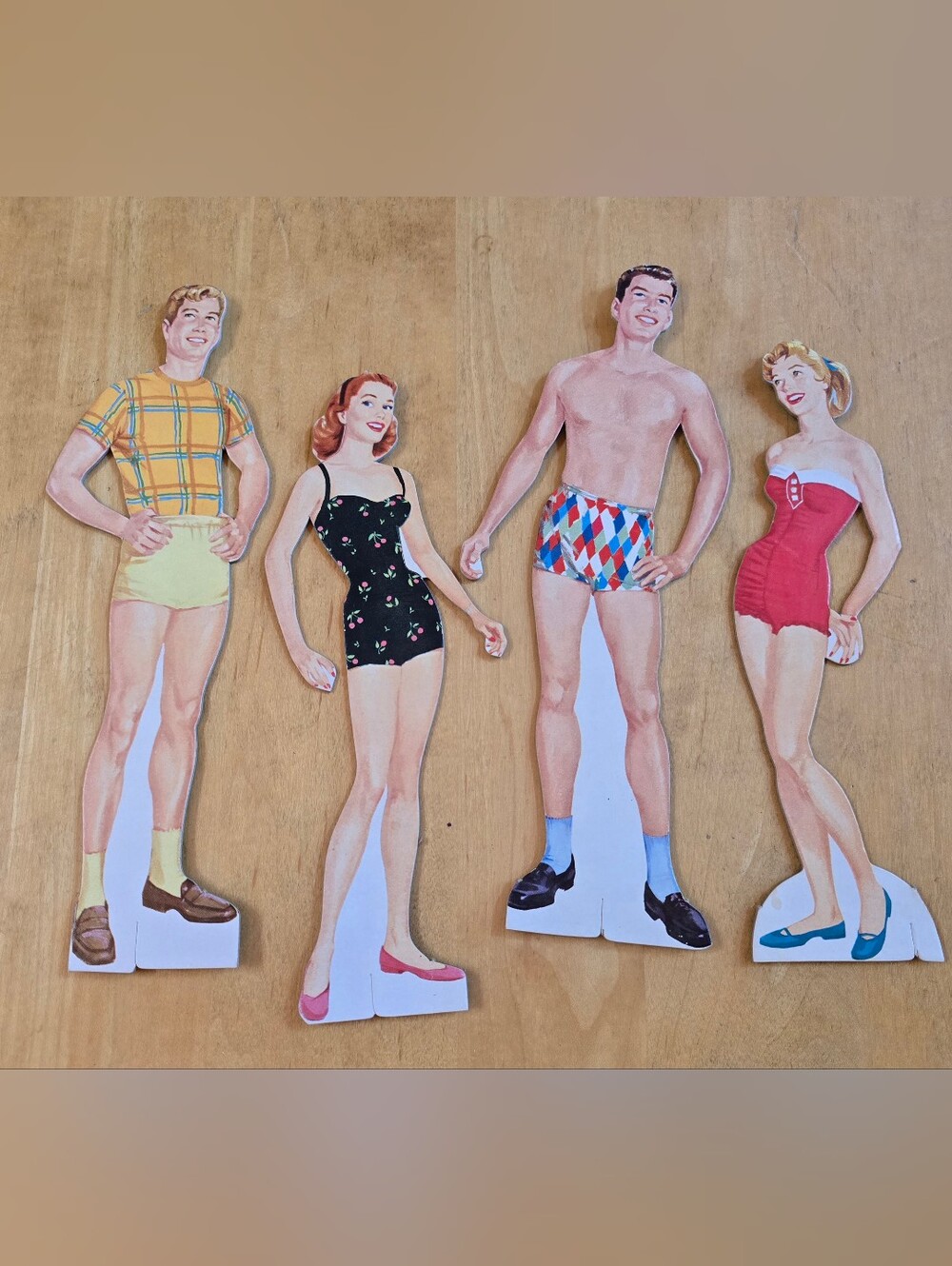 Vintage 1950s Paperdolls And Clothes-"It's A Date" Collection